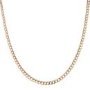 9ct Yellow Gold Curb Chain 22"