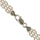 9ct Yellow Gold Mesh Collarette 16"