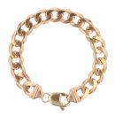 9ct Yellow Gold Curb Bracelet 9"