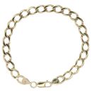 9ct Yellow Gold Curb Bracelet 8"