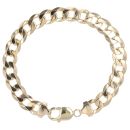 9ct Yellow Gold Curb Bracelet 8.5"