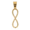 22ct Yellow Gold Infinity Pendant