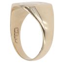 9ct Yellow Gold Square Signet Ring