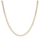9ct Yellow Gold Curb Chain 16"