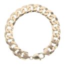 9ct Yellow Gold Curb Bracelet 9"