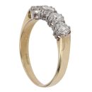 18ct Yellow Gold 1.00ct Brilliant Cut Diamond Four Stone Ring
