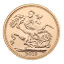 2019 Elizabeth II Fifth Portrait UK Full Sovereign Coin