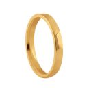 22ct Yellow Gold Flat Court Band