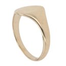 9ct Yellow Gold Oval Signet Ring