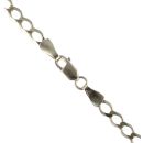 9ct Yellow Gold Curb Chain 22"