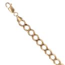 9ct Yellow Gold Curb Bracelet 7"
