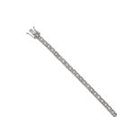 18ct White Gold 2.00ct Brilliant Cut Diamond Bracelet 7.5"