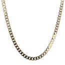 9ct Yellow Gold Curb Chain 20"