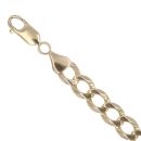 9ct Yellow Gold Curb Bracelet 8.5"