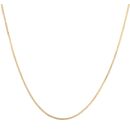 22ct Yellow Gold Flat Milan Chain 16"