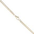 9ct Yellow Gold Curb Chain 22"