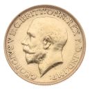 1913 George V Large Head UK Full Sovereign Coin