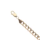 9ct Yellow Gold Curb Bracelet 8"