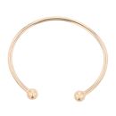 9ct Yellow Gold Plain Torque Bangle