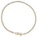 9ct Yellow Gold Twist Bracelet 7"