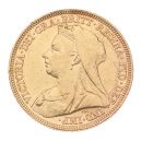 1894 Victoria Old Head Australia Full Sovereign Coin
