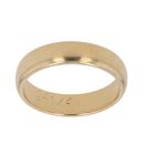 18ct Yellow Gold Plain Wedding Band 4mm