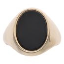 9ct Yellow Gold Onyx Signet Ring