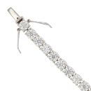 18ct White Gold 10.50ct Brilliant Cut Diamond Tennis Bracelet 7"