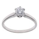 18ct White Gold 0.70ct Brilliant Cut Diamond Solitaire Ring