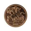 2023 Charles III UK Half Sovereign Coin