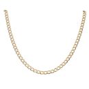 9ct Yellow Gold Curb Chain 22"