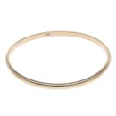 9ct Yellow Gold Plain Bangle