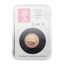 2020 Elizabeth II Fifth Portrait UK Full Sovereign Coin Boxed with Proof