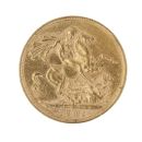 1892 Victoria Jubilee Head UK Full Sovereign Coin