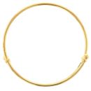 22ct Yellow Gold Child's Plain Bangle