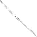 Silver Curb Chain 20" By Icesia Gents