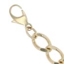 9ct Yellow Gold Curb Bracelet 7.5"