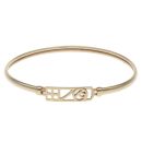 9ct Yellow Gold Rennie Mac Bangle