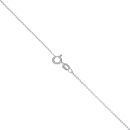 Silver Patterned Locket and Chain 18" By Icesia