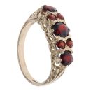 9ct Yellow Gold Garnet Fancy Ring