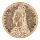 1889 Victoria Jubilee Head UK Full Sovereign Coin