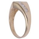 14ct Yellow Gold 1.00ct Princess Cut Diamond Fancy Ring