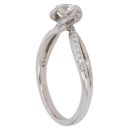 18ct White Gold 0.43ct Brilliant Cut Diamond Solitaire Ring
