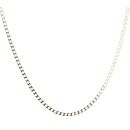 9ct Yellow Gold Square Curb Chain 18"