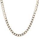 9ct Yellow Gold Curb Bracelet 7.5"