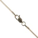 9ct Yellow Gold 0.25ct Brilliant Cut Tinted Diamond Leaf Pendant and Chain 18"