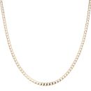 9ct Yellow Gold Curb Chain 16"