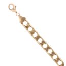 9ct Yellow Gold Curb Bracelet 8.5"