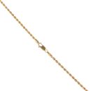 9ct Yellow Gold Rope Chain 22"