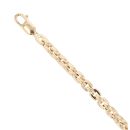 9ct Yellow Gold Fancy Belcher Bracelet 7.5"